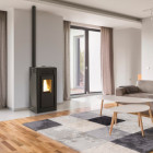 Salamandra a Pellets Flora Saída Vertical Ventilada - Ferlux